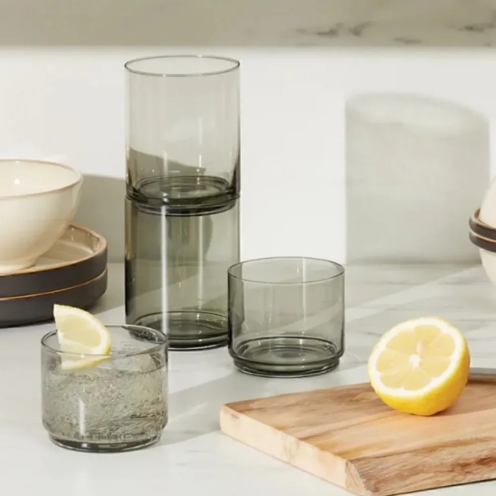 LENOX TUSCANY CLASSICS STACKABLE 4-PIECE TALL GLASSES - NEW IN BOX
